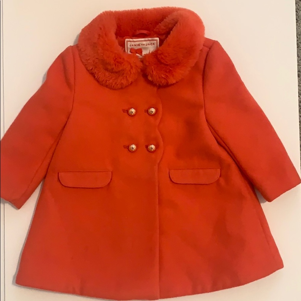 Janie and Jack Peacoat